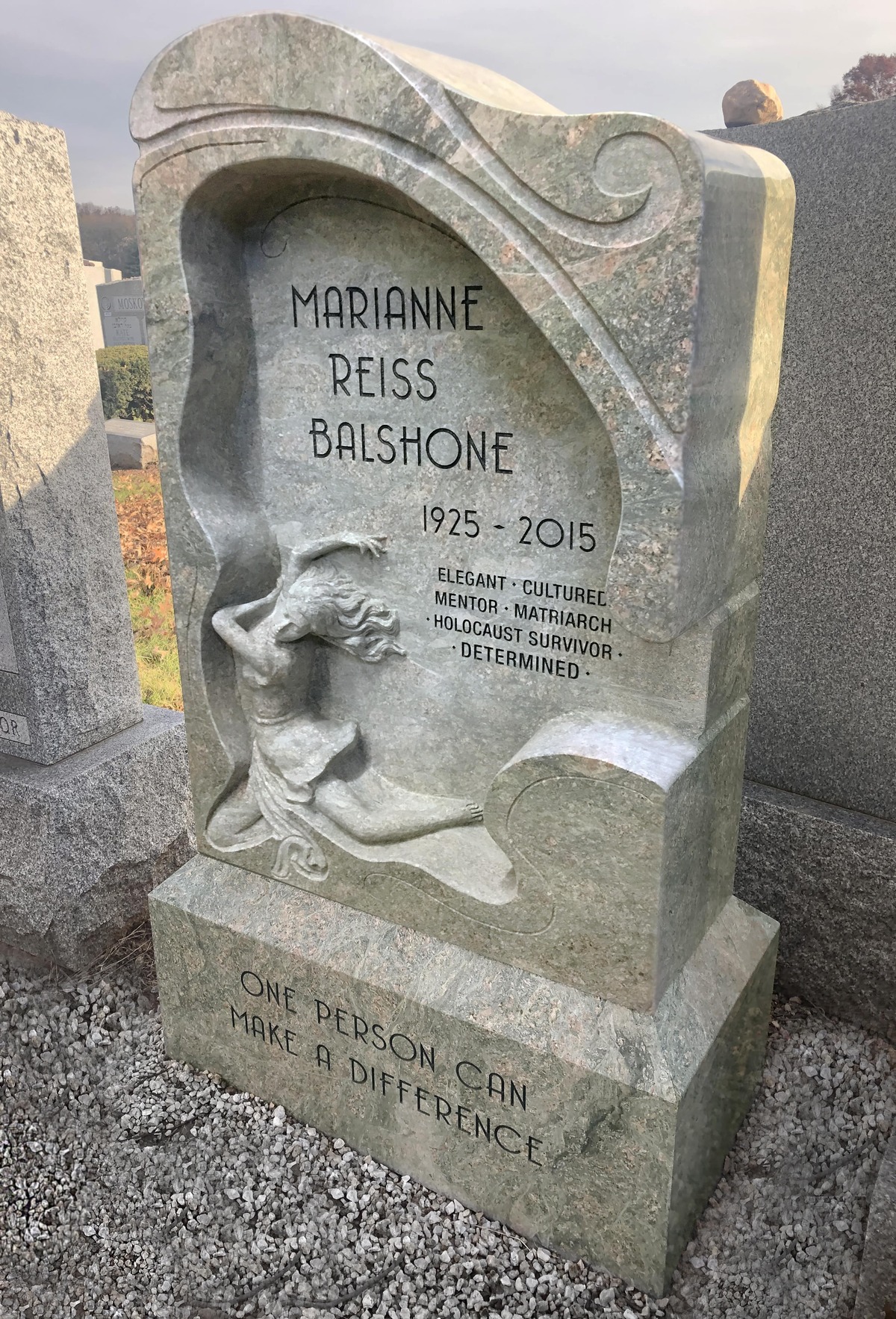 Headstone For A Grave