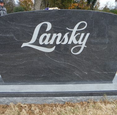 Lansky monument | West Memorials