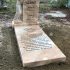 gant custom marble grave ledger monument