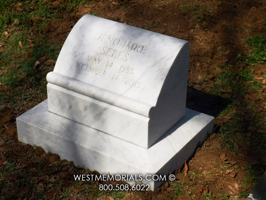 sebes italian carrara marble cemetery monument