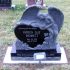 bennett angel heart shaped headstone for grave