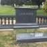 lanpher granite fence and grave marker custom headstones for grave