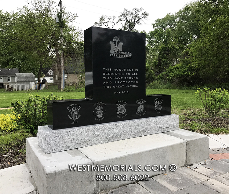 markham park district veteran memorial