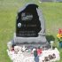 cooper custom fishing headstone memorial for child
