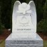 weeks weeping angel custom headstone monument