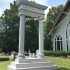 miller columns veteran white granite estate monument