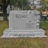 rome jewish granite headstone monument