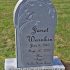 warnkin headstone custom