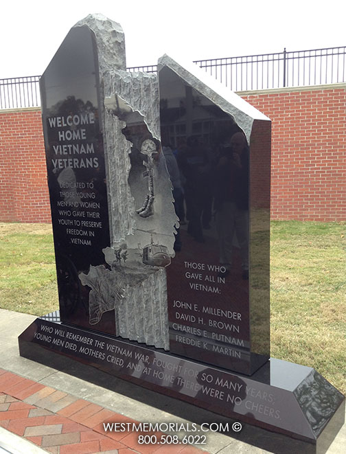 vietnam veterans custom war memorial
