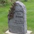 katherine hope ritchie gray granite boulder bronze rose natural custom headstone monument