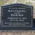 parish plain grant slant headstone for grave