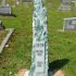loftin modern natural gravestone headstone upright for grave