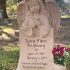 richbourg angel praying headstone